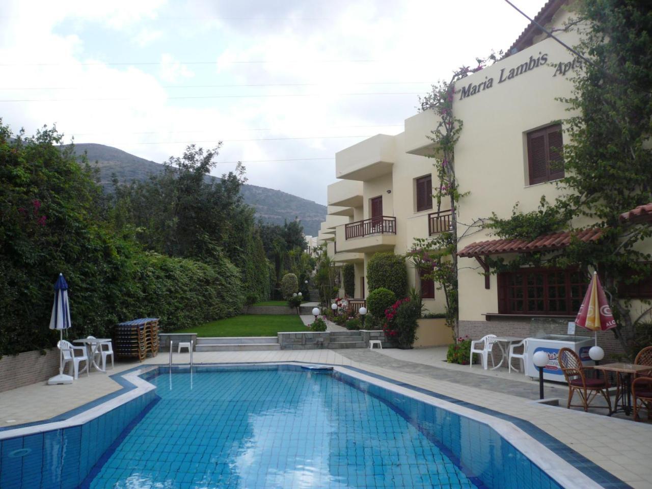 Aparthotel Maria Lambis Stalida Exterior foto